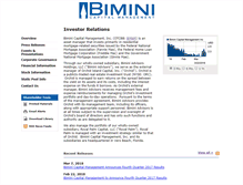 Tablet Screenshot of biminicapital.com